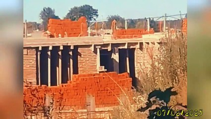 Momentos en la obra de COVISOLTAC - Tacuarembó, febrero de 2025