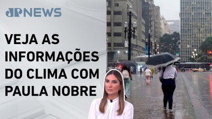 São Paulo deve ter chuva moderada nesta segunda (14) | Previsão do Tempo