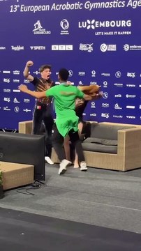 Ginastas portugueses vencem prova europeia