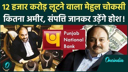 Mehul Choksi Arrested: मेहुल चोकसी के पास कितने करोड़ की Net Worth ? | PNB Scam | वनइंडिया हिंदी