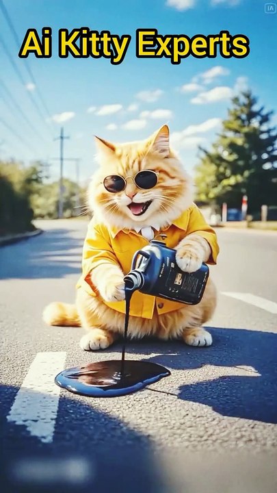 Naughty kitten