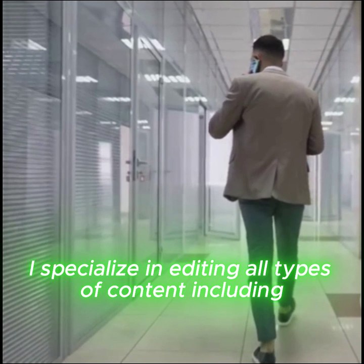 User from video editor
