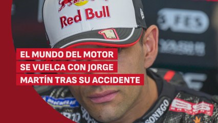 El mundo del motor se vuelca con Jorge Martín tras sus graves lesiones: Márquez, Bagnaia, Lorenzo...