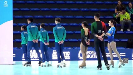 ¡Orgullo boliviano! Anahí Saavedra y Paulo Andia ganan bronce en el World Artistic Series 2025