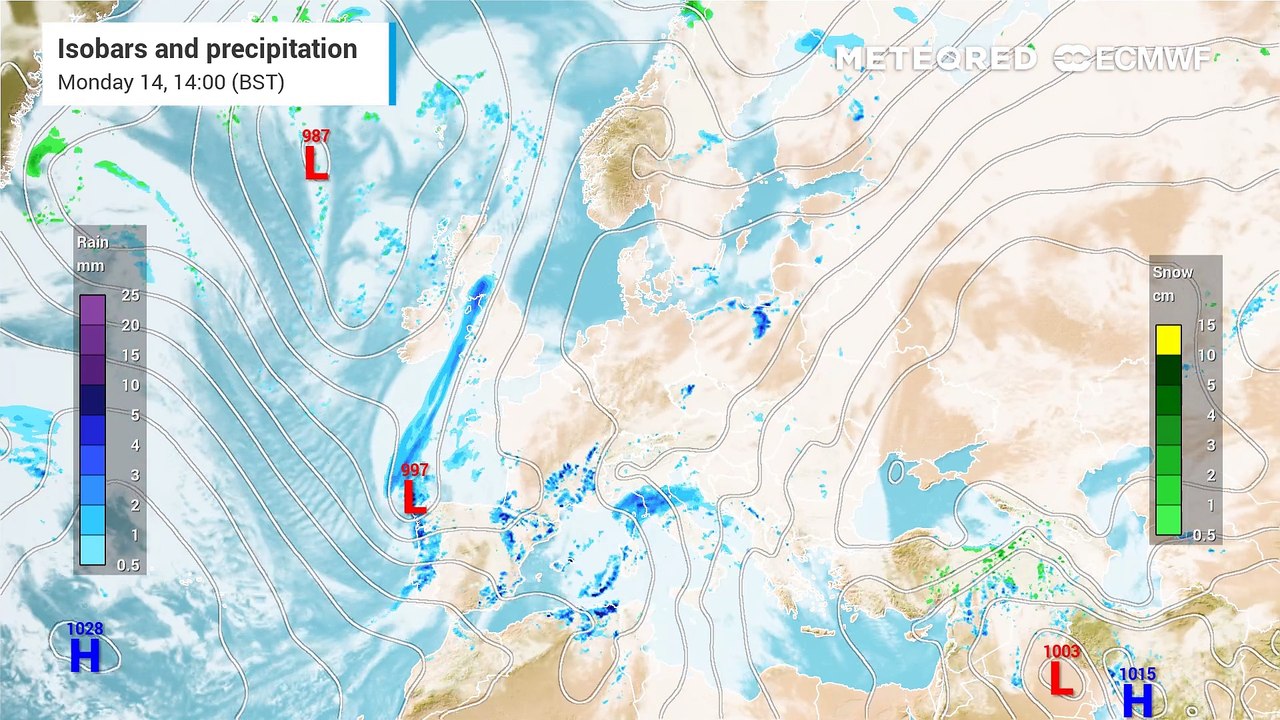 Easter week weather shifts, bringing cooler temperatures, rain, and Highland snow