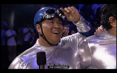 Epic 1080p Battle: Hole-in-the-Wall Sumo vs Jockeys with English Subtitles 🥋🐎
