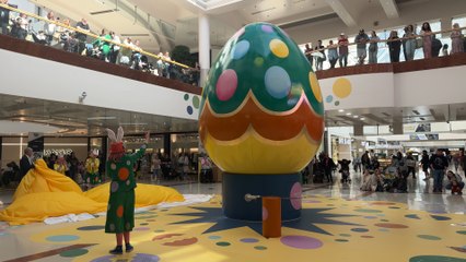 UK's largest Easter egg unveiled at Merry Hill