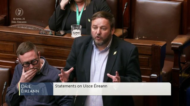 Pádraig Mac Lochlainn has claimed a lack of investment in water infrastructure is holding back development in the Derry-Letterkenny city region while particularly lamenting inadequacies in provision in Inishowen.