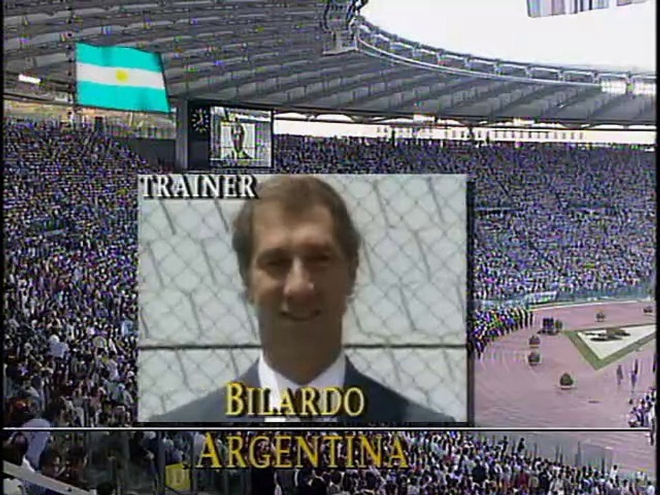FIFA World Cup 1990 Final Germany FR v Argentina 08 July 1990 ARD 1/2
