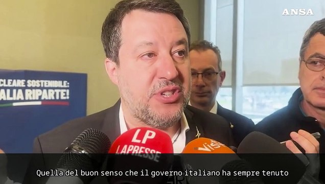 Salvini: Meloni vada da Trump con la linea del buon senso