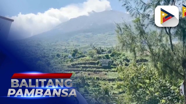 Mga residente sa paligid ng Bulkang Kanlaon, sanay na sa pagbubuga ng abo ng bulkan