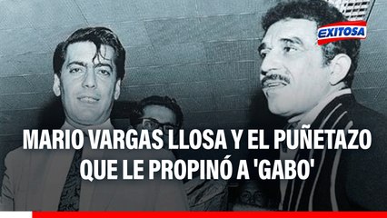 MVLL y la vez en que le propinó un puñetazo a Gabriel García Márquez: Así se enemistaron los dos grandes literatos
