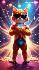 SnoopySisters _ AI Label Video _ Cat dance _ fouryou _ fouryoupage _ #viralreels #cat