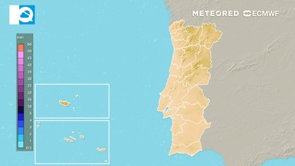 Quatro distritos de Portugal continental estão sob aviso amarelo, devido à chuva