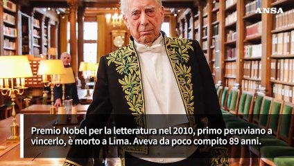 Mario Vargas Llosa, Nobel tra letteratura e politica