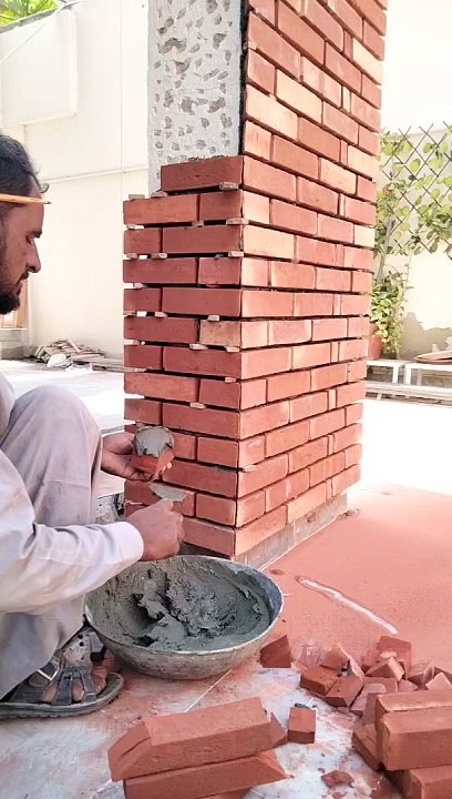 Amazing Brick Stone Installing Techniques
