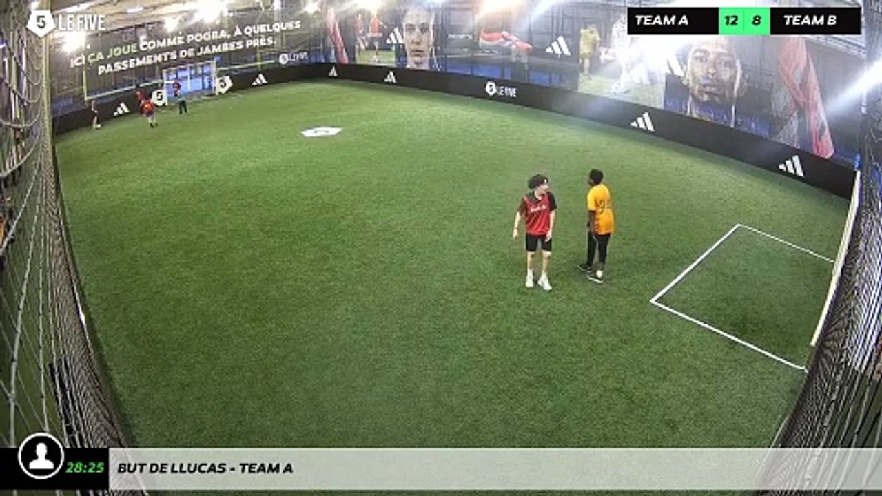But de Llucas - Team A