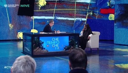 Whoopi Goldberg da Fazio: "In T-Rex sono un dinosauro che parla... Non un gran film!"