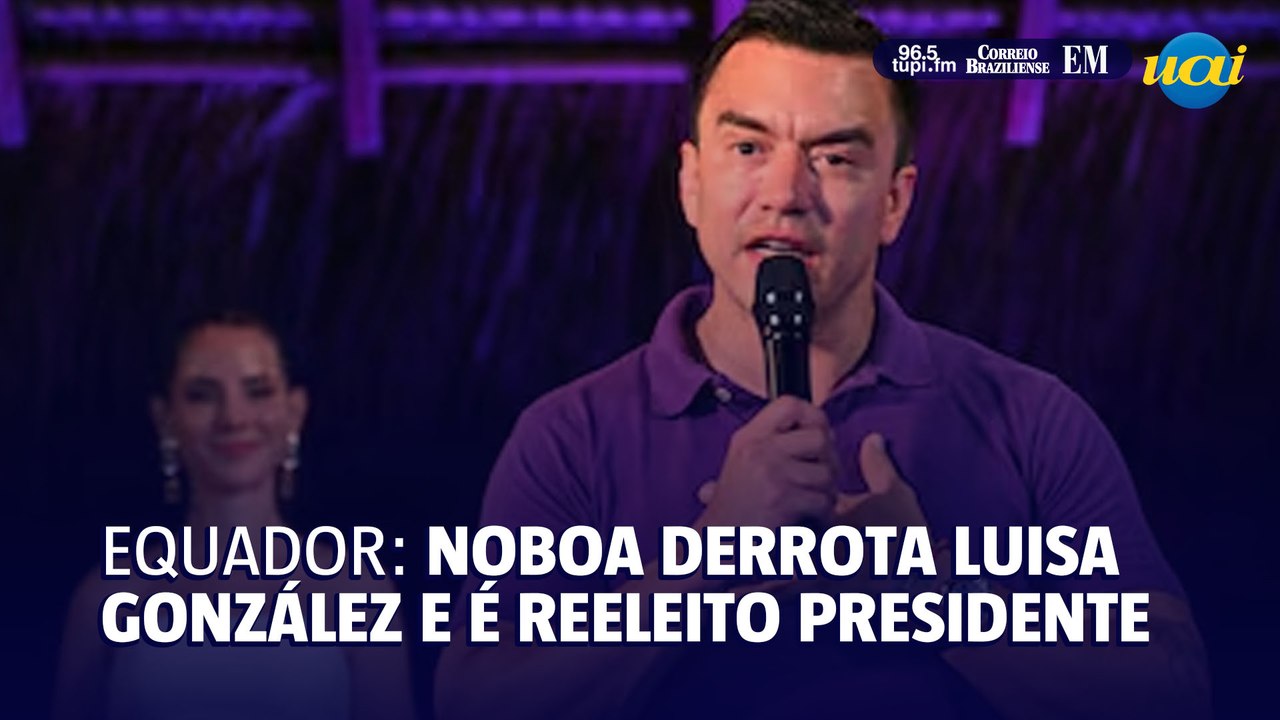Daniel Noboa vence eleição presidencial no Equador; oposição contesta resultado