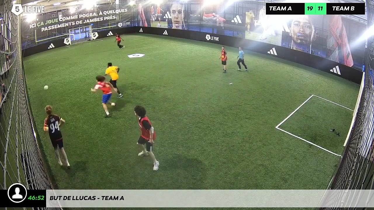 But de Llucas - Team A