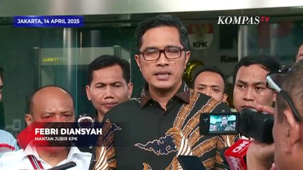 Kata Febri Diansyah Usai Diperiksa KPK soal Kasus Harun Masiku