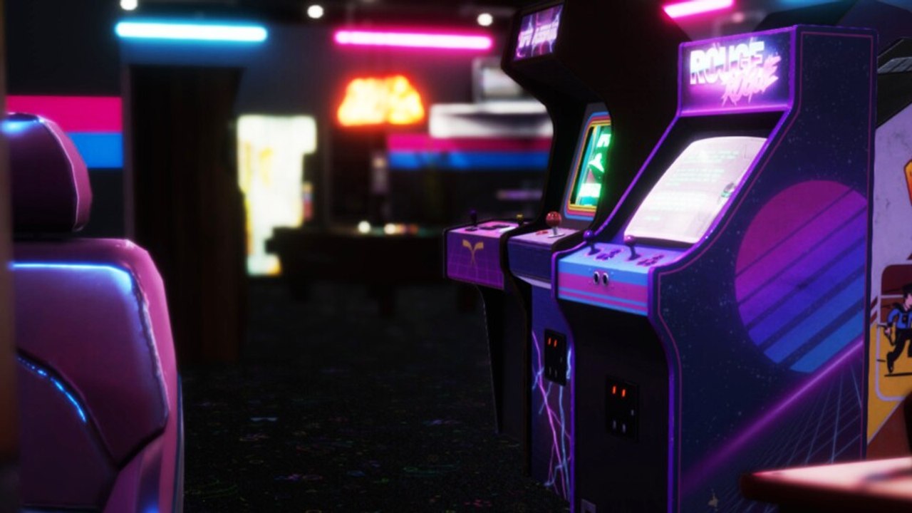 Hier baut ihr eure eigene Arcadehalle und könnt an über 35 Automaten selbst Retrospiele zocken