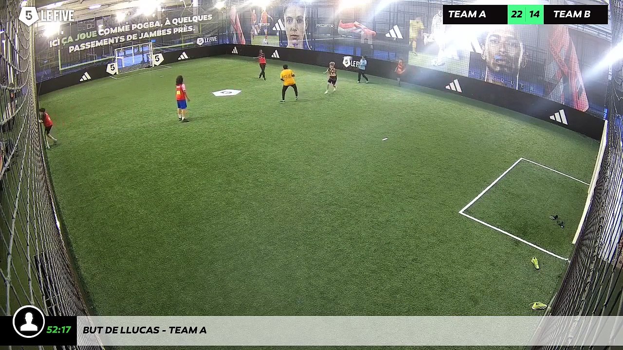 But de Llucas - Team A