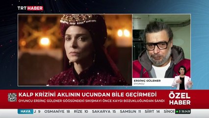 Oyuncu Erdinç Gülener 2 gün arayla kalp krizi geçirdiğini sonradan öğrendi