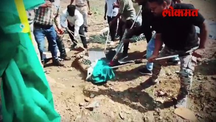 समृद्धी महामार्गावरून माणुसकीचा संदेश… बिबट्याला दिलं नवसंजीवन