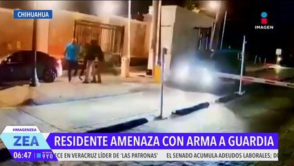 Residente de Bosques de San Francisco golpea y amenaza a guardia de seguridad