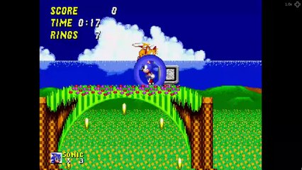 Sonic 2 | Emerald Hill 1 | 00:00:24 Seconds