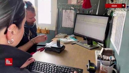 Iğdır'da bozkır delicesinden şahine 13 kuş uydu vericisiyle takibe alındı