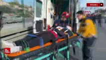 İstanbul'da motosikletle babasının otomobiline çarptı