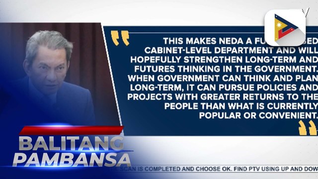 House leaders confident dep’t of economy, planning, and development to greatly help PH economy