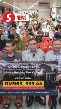 DAP fund raises RM965,000 for Putra Heights gas pipeline fire victims