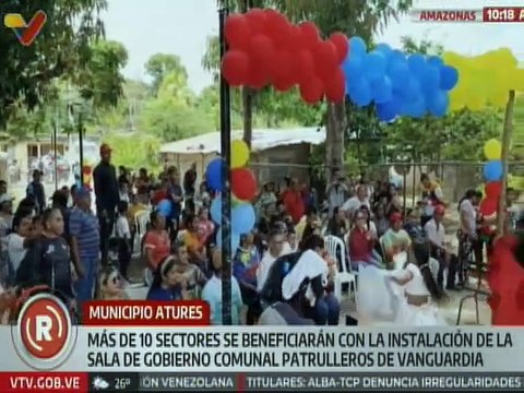 Amazonas | Habitantes instalan Sala de Gobierno Comunal Patrulleros de Vanguardia en mcpio. Atures