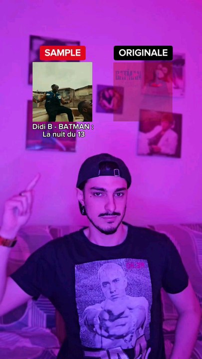 Le sample qu'a utilisé Didi B pour "BATMAN : La nuit du 13" 🇨🇮Il a samplé le theme de The Batman 🦇