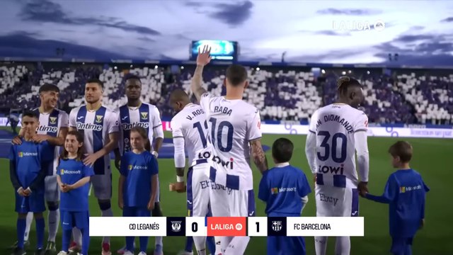 CD LEGANÉS 0 - 1 FC BARCELONA I RESUMEN LALIGA EA SPORTS