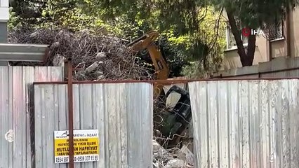 İstanbul'da kentsel dönüşüm şantiyesinde kepçe operatörü 5'inci kattan düştü