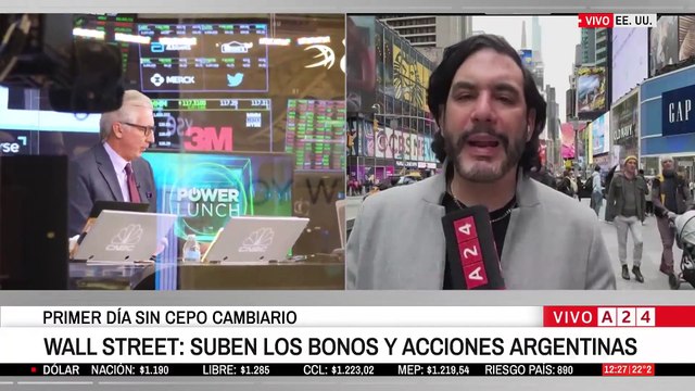 📊 WALL STREET: SUBEN LOS BONOS Y ACCIONES ARGENTINAS