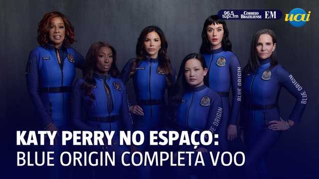 Katy Perry vai ao espaço em missão histórica só com mulheres da Blue Origin