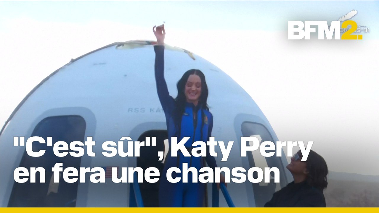 "Cette expérience est en seconde place juste après être maman": Katy Perry est de retour sur Terre après un bref voyage dans l'espace