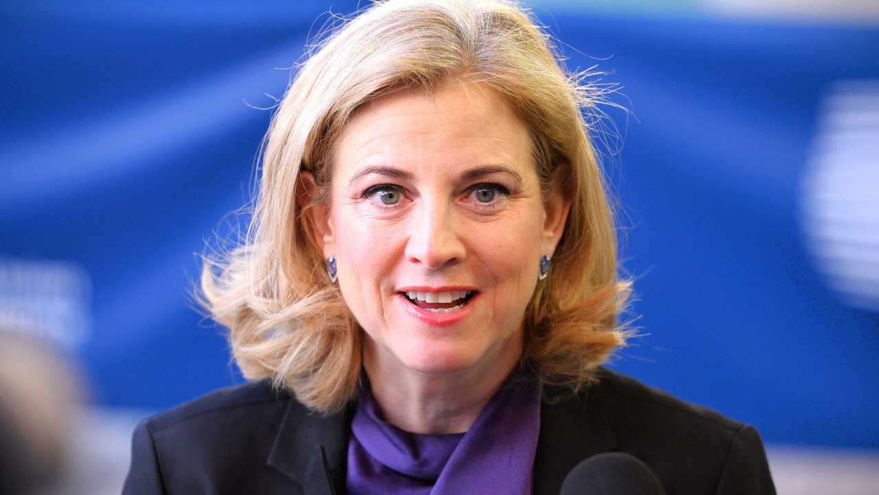 Österreichs Außenministerin Meinl-Reisinger beim Treffen mit ihren Amtskolleginnen und -kollegen in Luxemburg