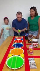 KEEP the BALL on the ROPE! Is too exciting #shorts GamGam Family