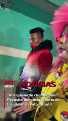 El payasito poblano compartió en redes su experiencia, en la que organizadores de Acatzingo intentaron pagarle solo 2 mil pesos de los 10 mil acordados.