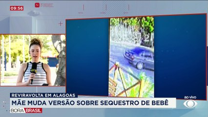 Mãe muda versão sobre sequestro de bebê em Alagoas
