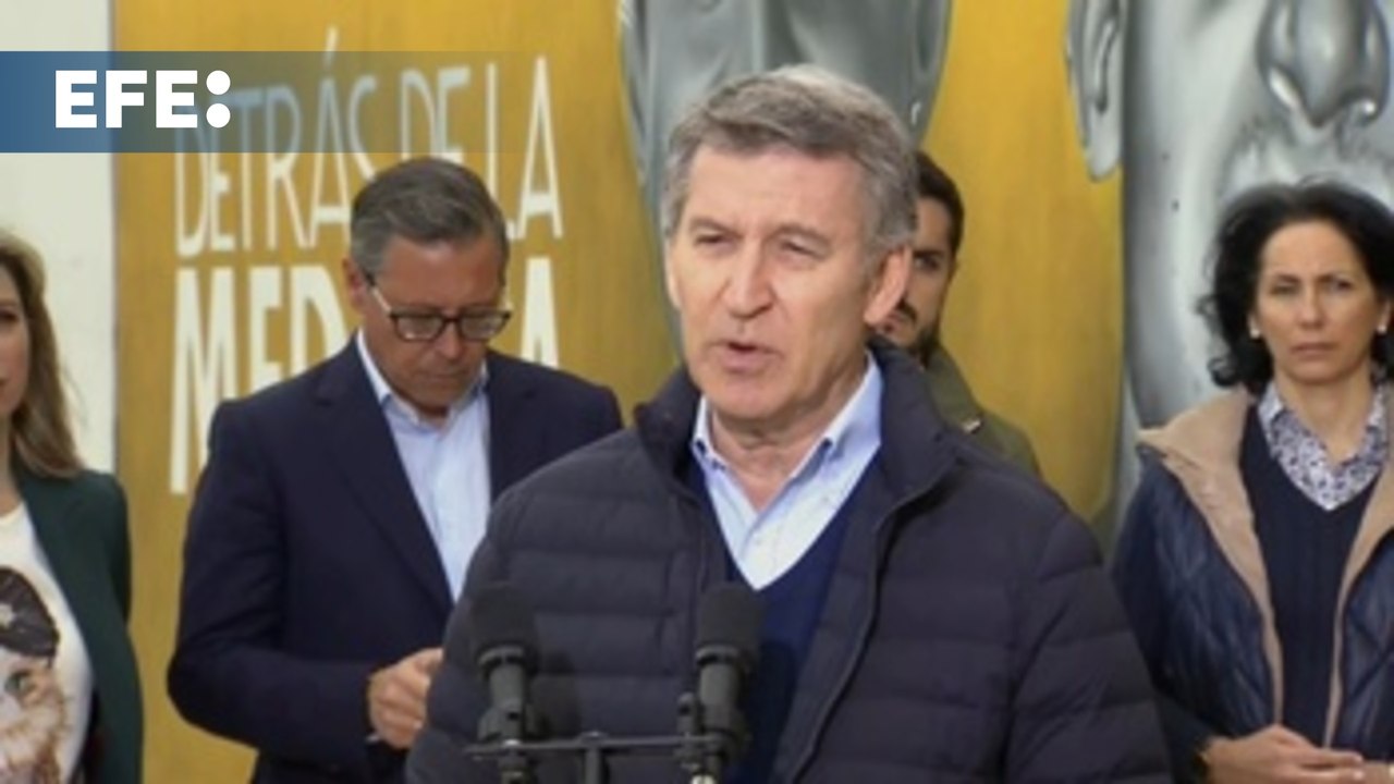 Feijóo condena los insultos machistas que Pilar Alegría ha recibido en redes sociales