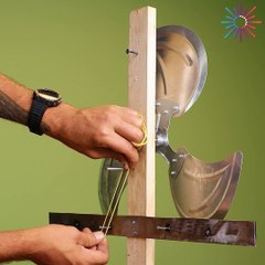 Beat the heat with this DIY energy-free fan! 🌬️♻️