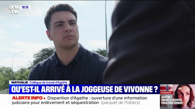 Elle était très timide, très réservée : comment les collègues d'Agathe, la joggeuse disparue, la décrivent