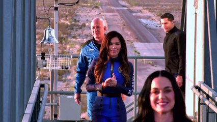 Así ha sido el emocionante viaje al espacio de Katy Perry